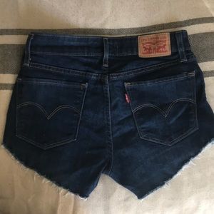 Cutoff Levi Denim Shorts